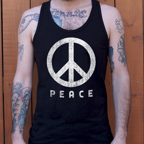 Peace Sign Men's Tank Top