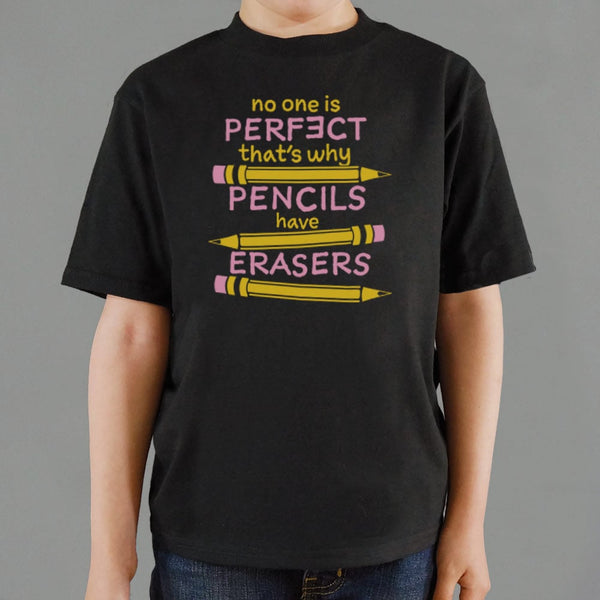 Pencils Have Erasers Kids' T-Shirt