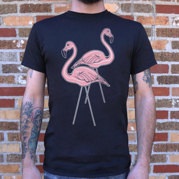 Pink Flamingos Men's T-Shirt