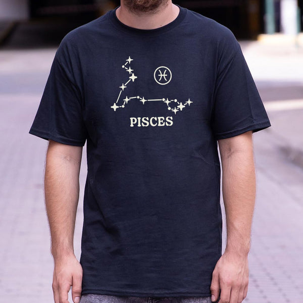 Pisces Constellation Men's T-Shirt