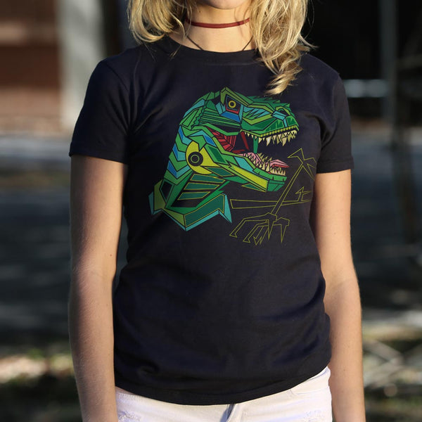 Polygon T.Rex Full Color Women's T-Shirt