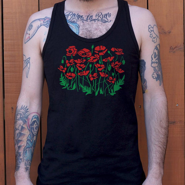 Poppies Men's Tank Top