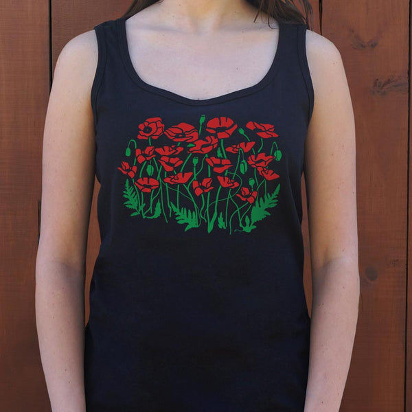 Poppies Women's Tank Top