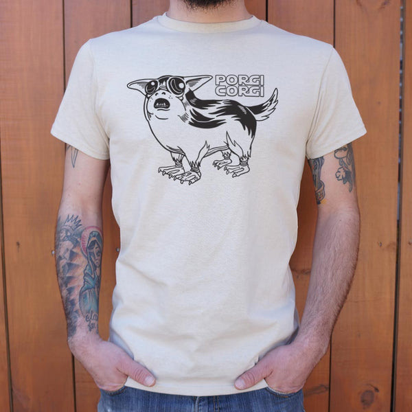 Porgi Corgi Men's T-Shirt