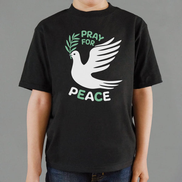 Pray For Peace Kids' T-Shirt