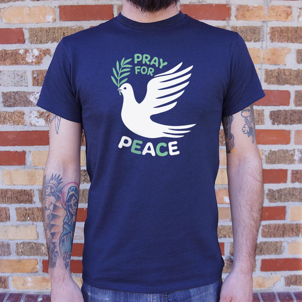 Pray For Peace Men's T-Shirt