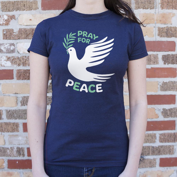 Pray For Peace Women's T-Shirt