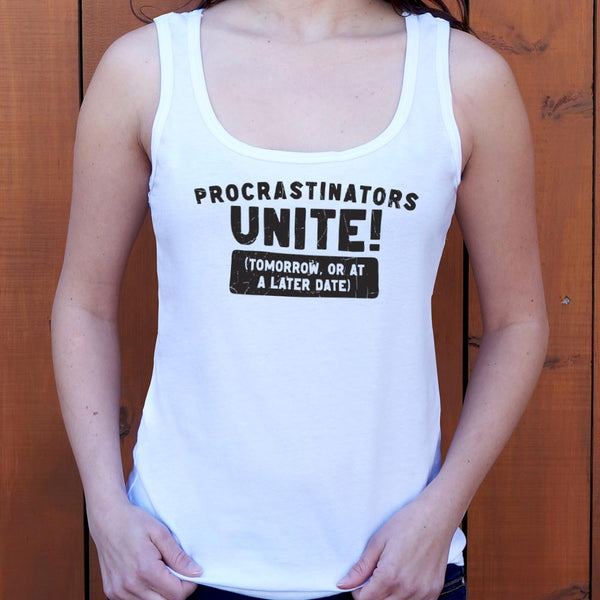 Procrastinators Unite Women's Tank Top