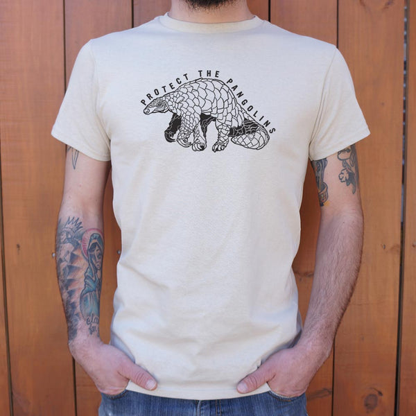 Protect The Pangolins  Men's T-Shirt