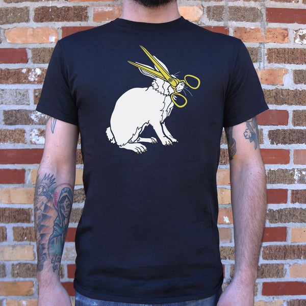 Rabbit And Scissors  Men's T-Shirt