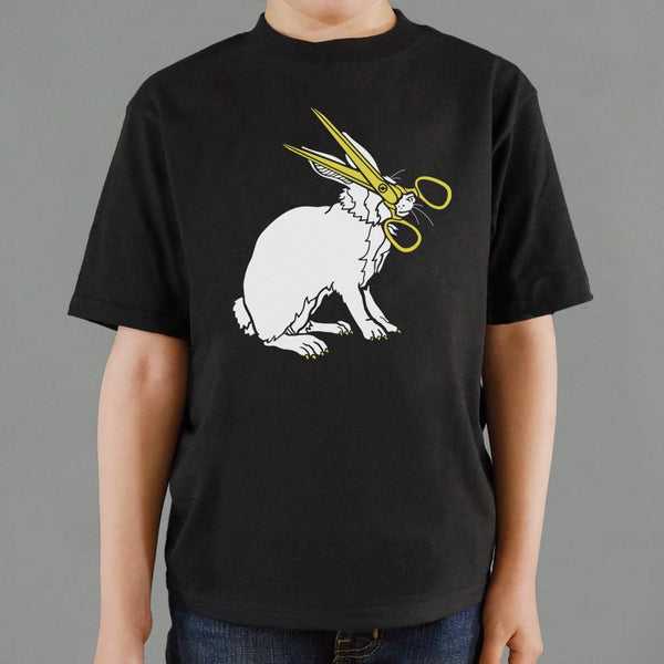 Rabbit And Scissors  Kids' T-Shirt