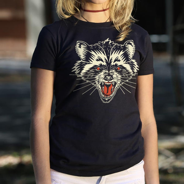 Raccoon Rage Women's T-Shirt