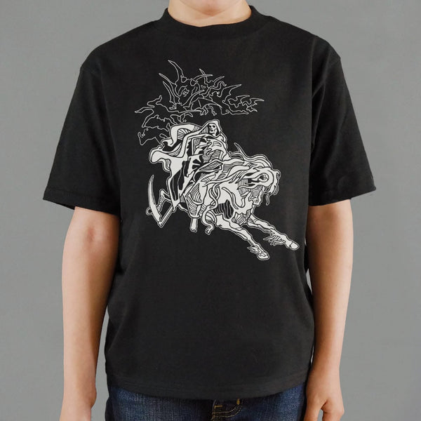 Reaper on Horseback Kids' T-Shirt