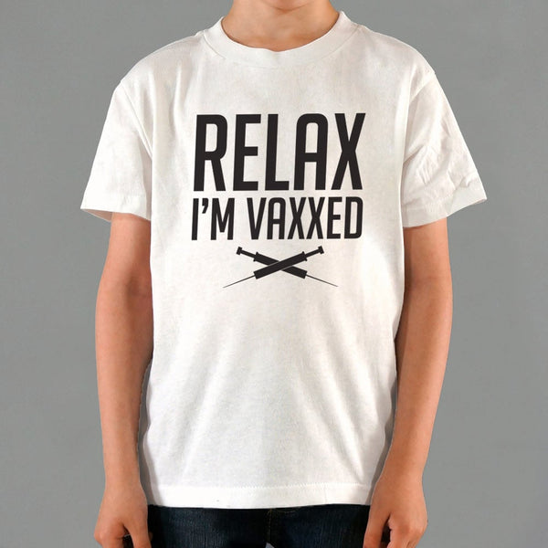 Relax I'm Vaxxed Kids' T-Shirt