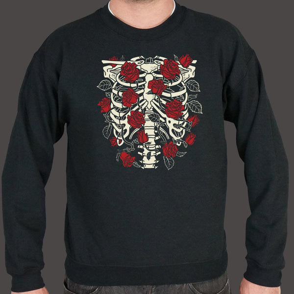 Ribcage Roses Sweater