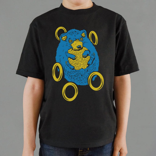 Sad Hedgehog  Kids' T-Shirt