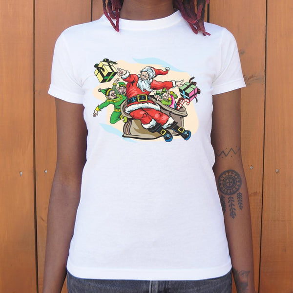 Santa Almighty Full Color Women's T-Shirt