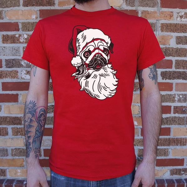 Santa Pug Men's T-Shirt