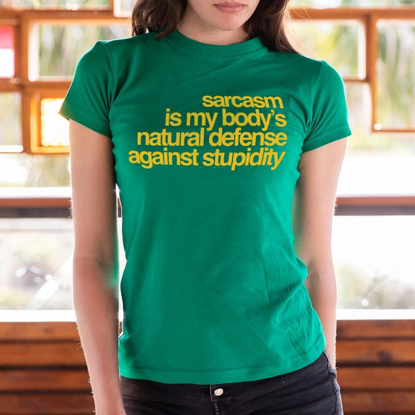 Sarcasm Defense Women's T-Shirt