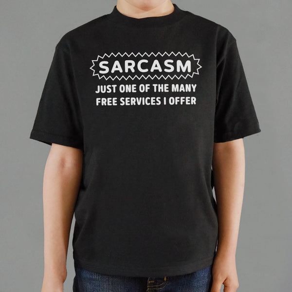 Sarcasm Service Kids' T-Shirt