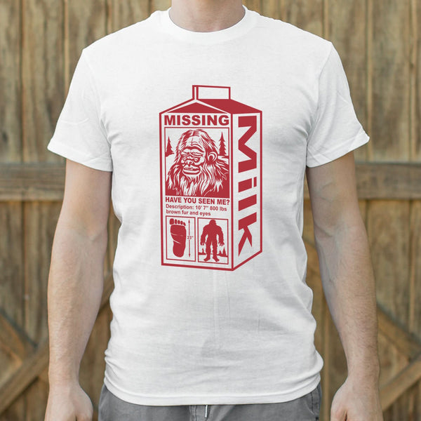 Sasquatch Milk Carton Men's T-Shirt