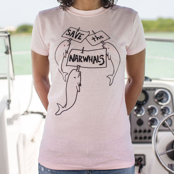 Save The Narwhals Women's T-Shirt