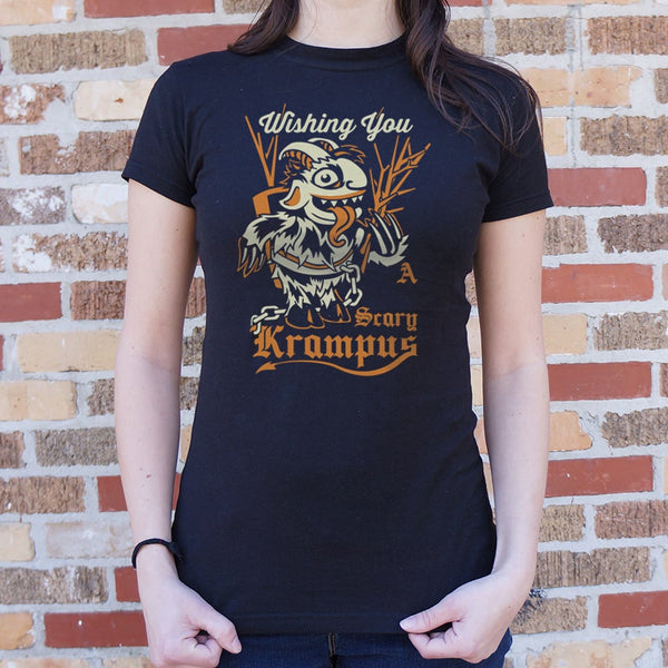 Scary Krampus Women's T-Shirt