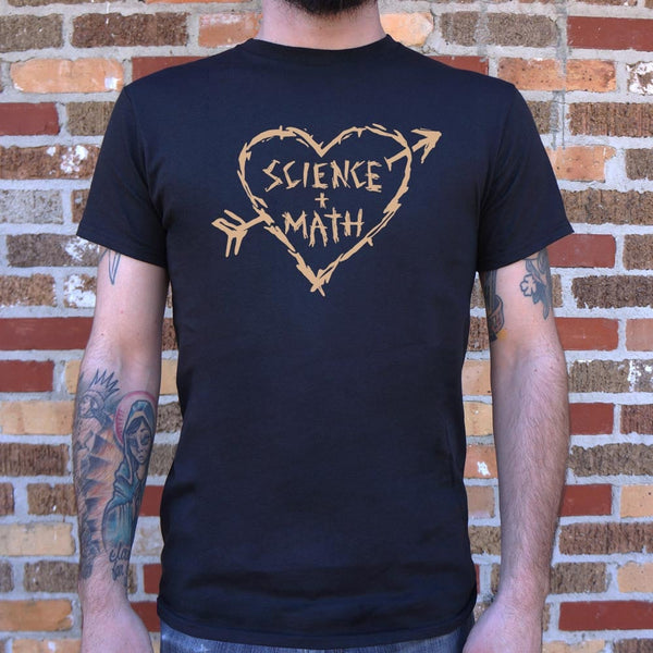 Science Loves Math Men's T-Shirt