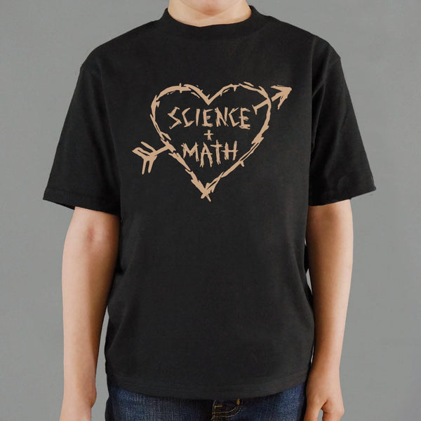 Science Loves Math Kids' T-Shirt