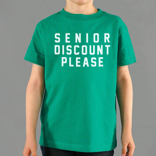 Senior Discount Please Kids' T-Shirt