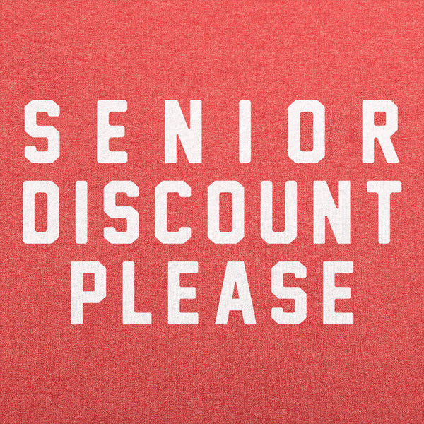 Senior Discount Please Men's T-Shirt