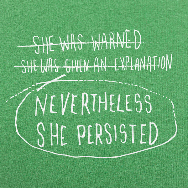 She Persisted Men's T-Shirt