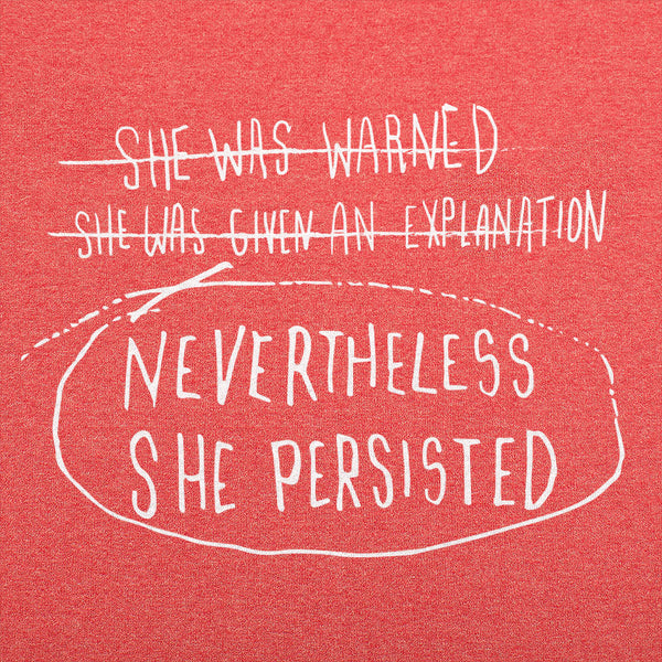 She Persisted Men's T-Shirt