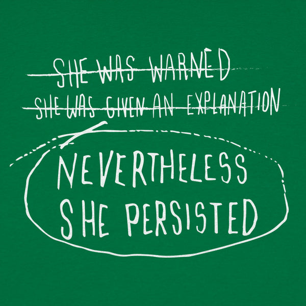 She Persisted Men's T-Shirt