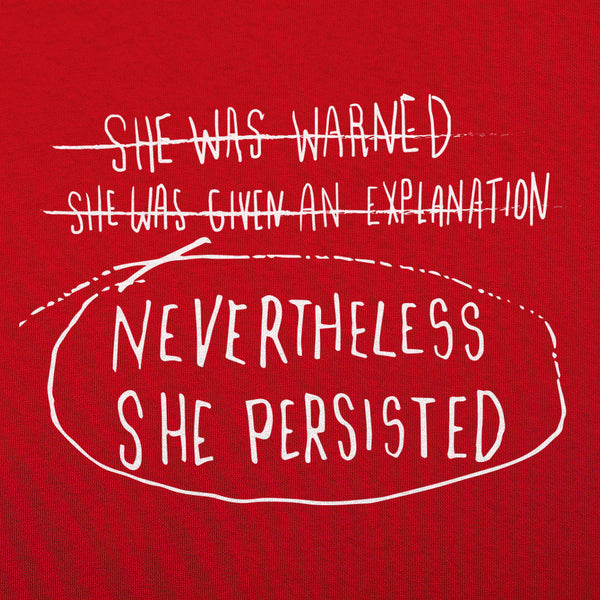 She Persisted Men's T-Shirt