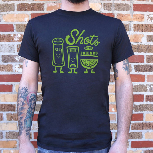 Shots With Friends Men's T-Shirt