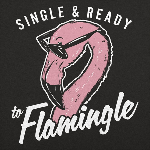 Single Flamingle  Women's T-Shirt