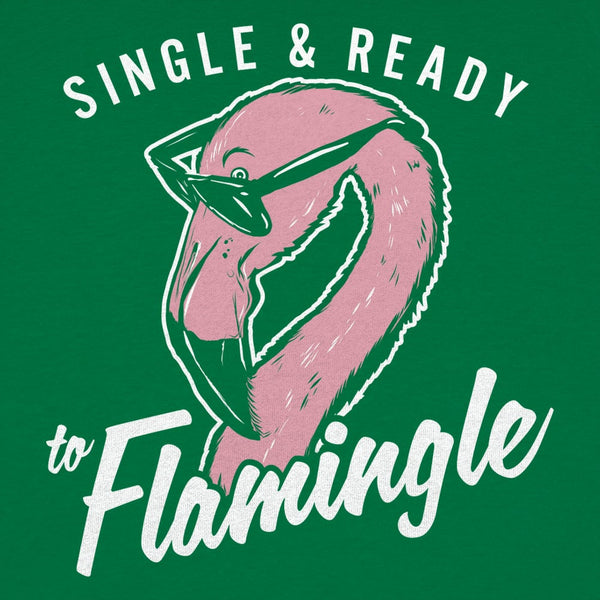 Single Flamingle  Women's T-Shirt