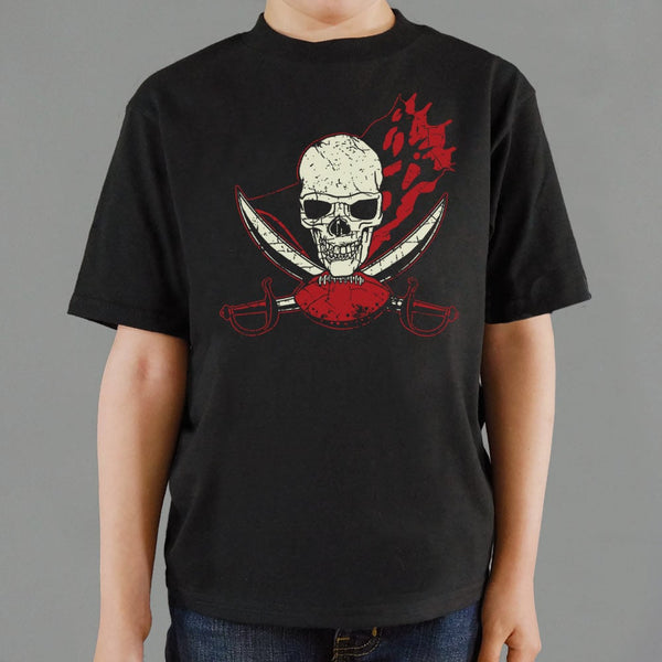 Skull And Swords Kids' T-Shirt