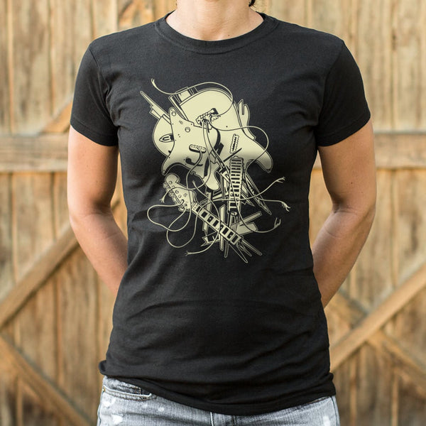 Smashed Guitar Women's T-Shirt