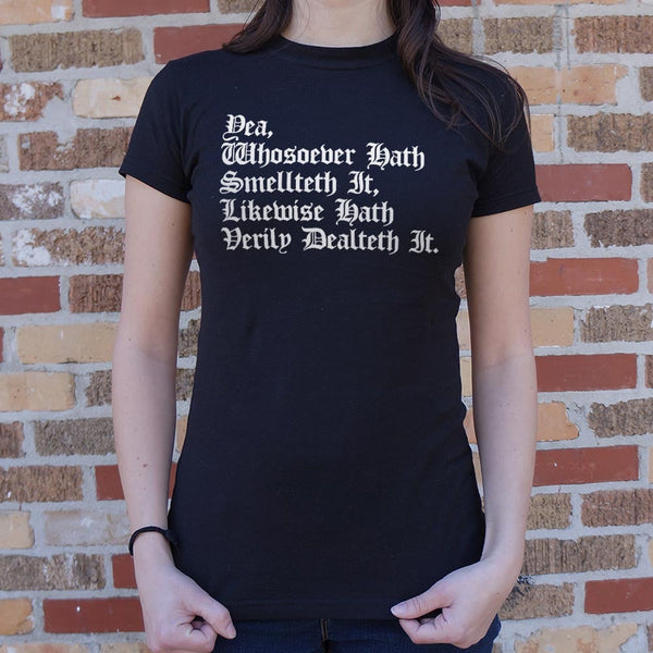 Smellteth Dealteth Women's T-Shirt