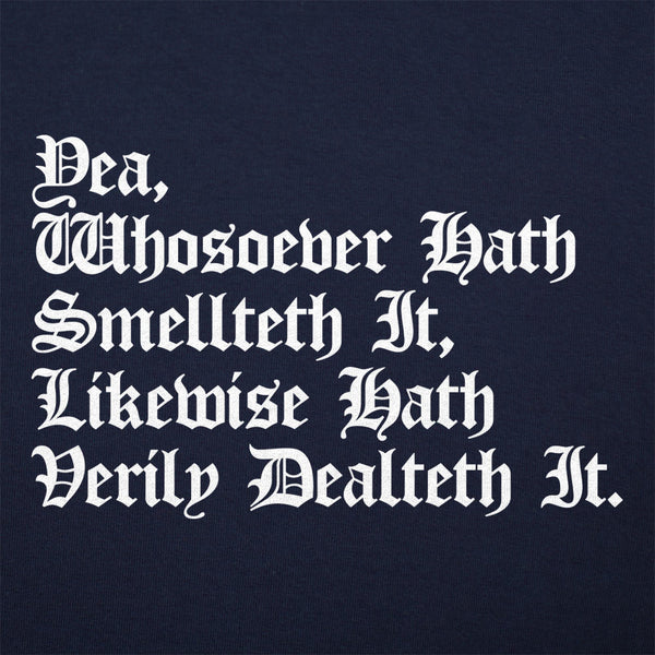 Smellteth Dealteth Men's T-Shirt