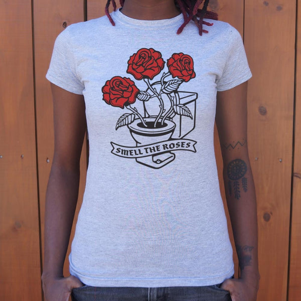 Smell The Roses Women's T-Shirt