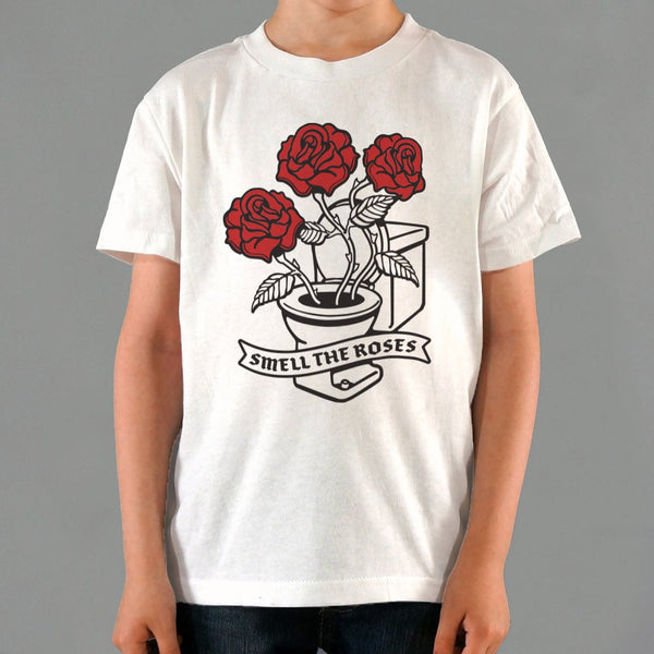 Smell The Roses Kids' T-Shirt