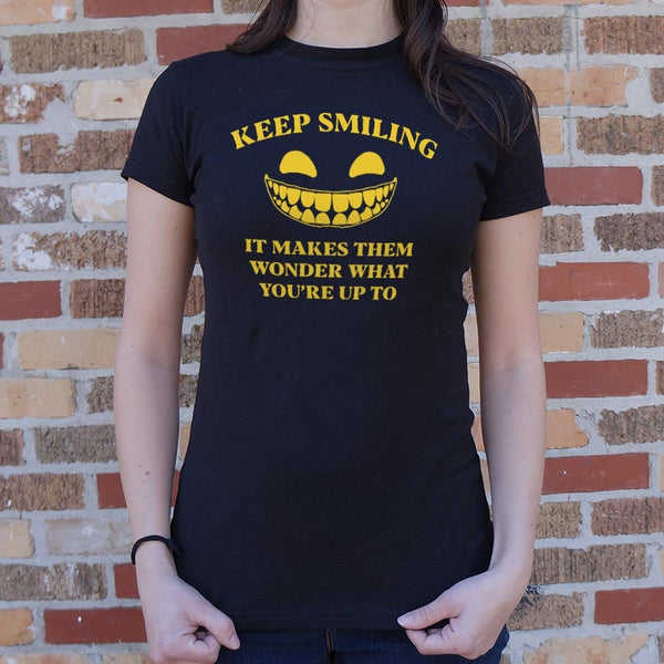 Smiling Women's T-Shirt