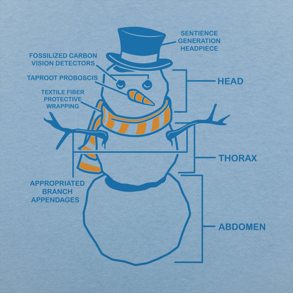 Snowman Anatomy Men's T-Shirt