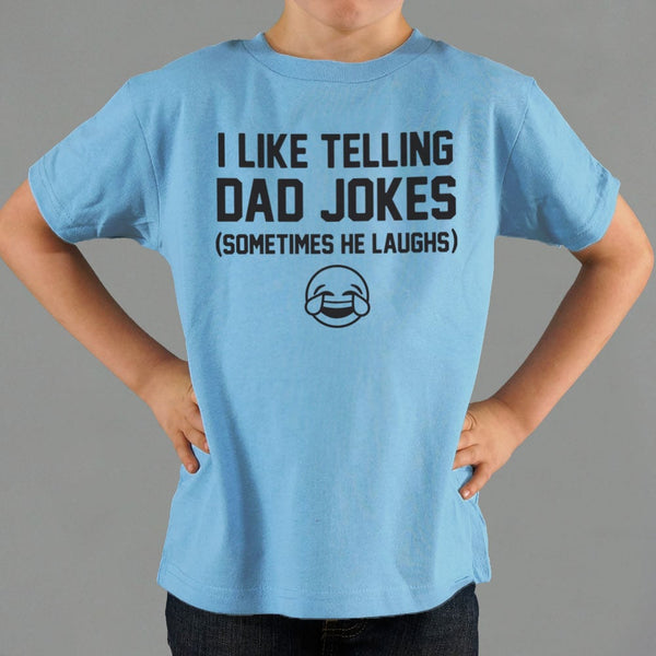 Telling Dad Jokes Kids' T-Shirt