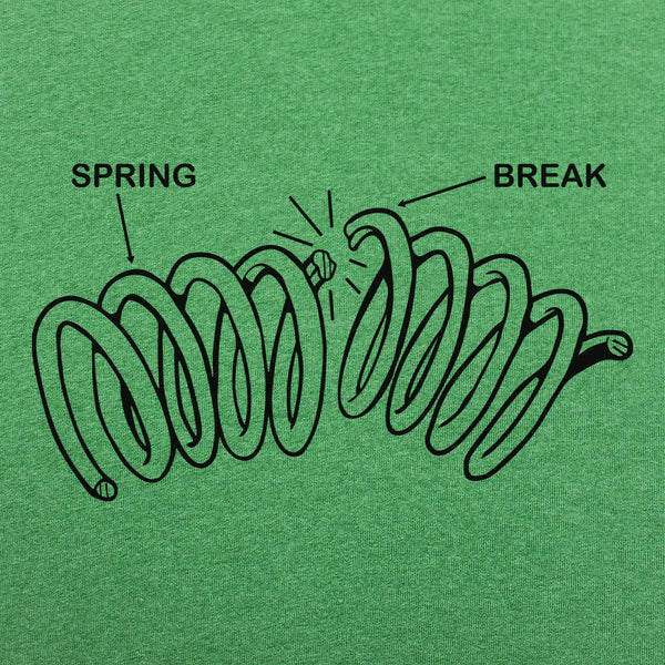 Spring Break Diagram  Men's T-Shirt