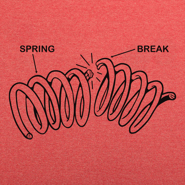 Spring Break Diagram  Men's T-Shirt