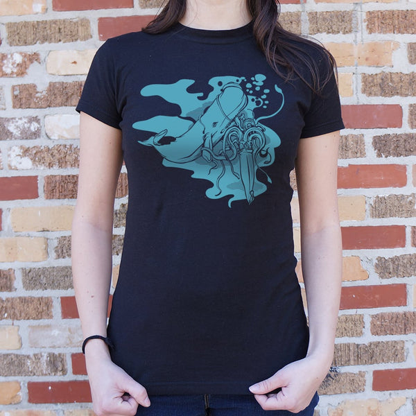 Squid vs Whale Women's T-Shirt